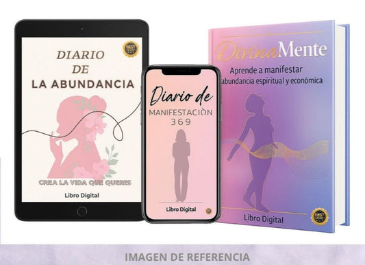 LIBRO DIGITAL: Aprende a manifestar abundancia espiritual y económica + 8 BONOS de REGALO!!!
